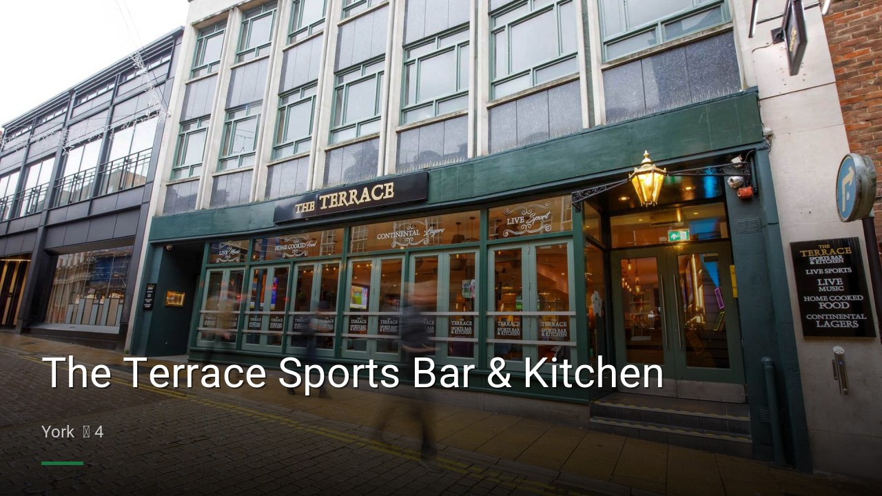 The Terrace Sports Bar & Kitchen - Sports Bars in York