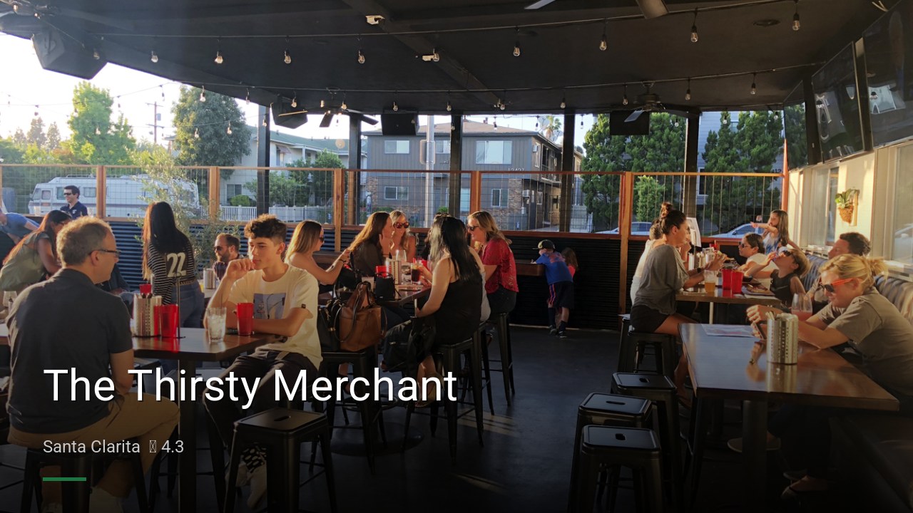 The Thirsty Merchant - Sports Bars in Santa Clarita