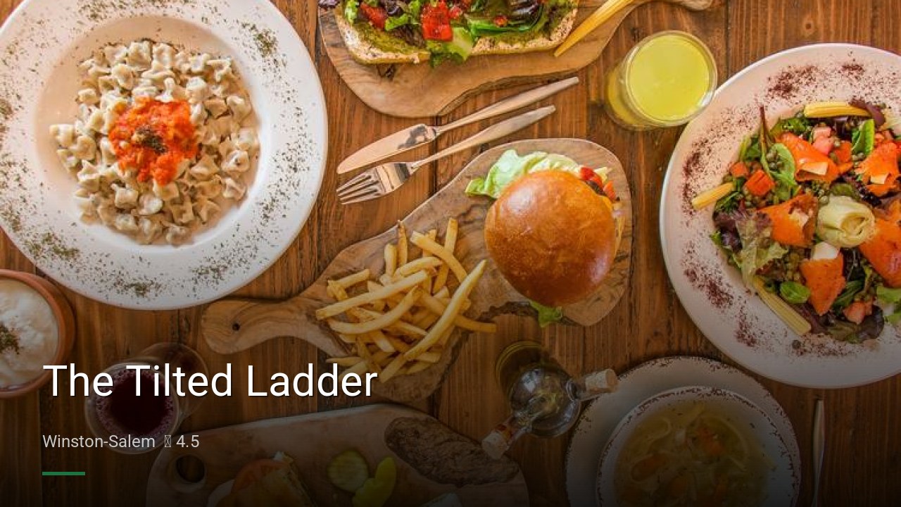 The Tilted Ladder - Sports Bars in Winston-Salem