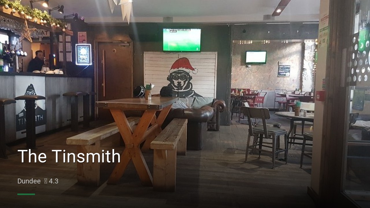 The Tinsmith - Sports Bars in Dundee