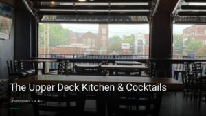 The Upper Deck Kitchen & Cocktails — Sports bars in Greensboro