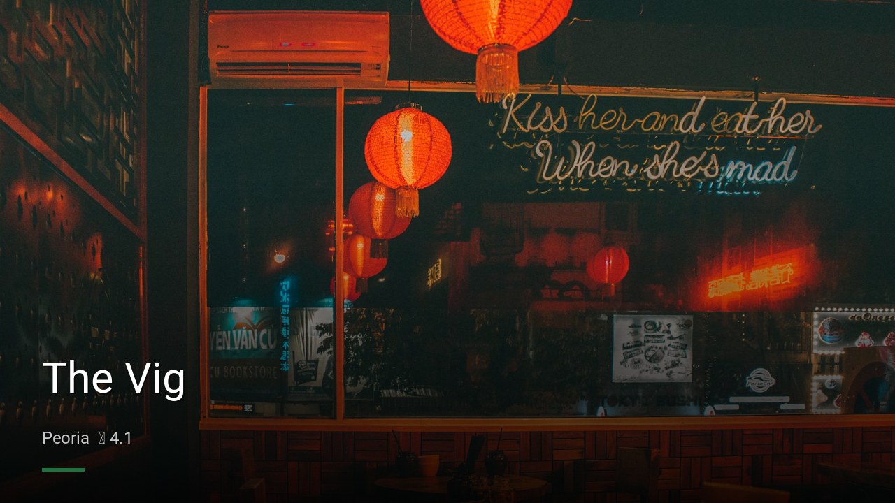 The Vig — Sports bars in Peoria