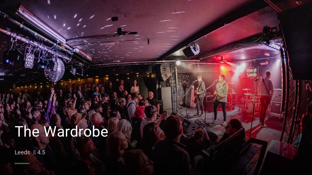 The Wardrobe - Sports Bars in Leeds