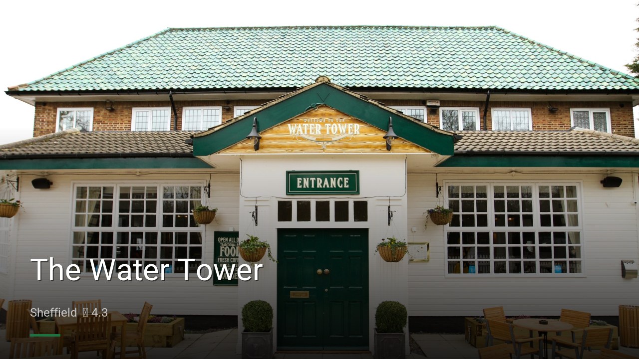 The Water Tower - Sports Bars in Sheffield