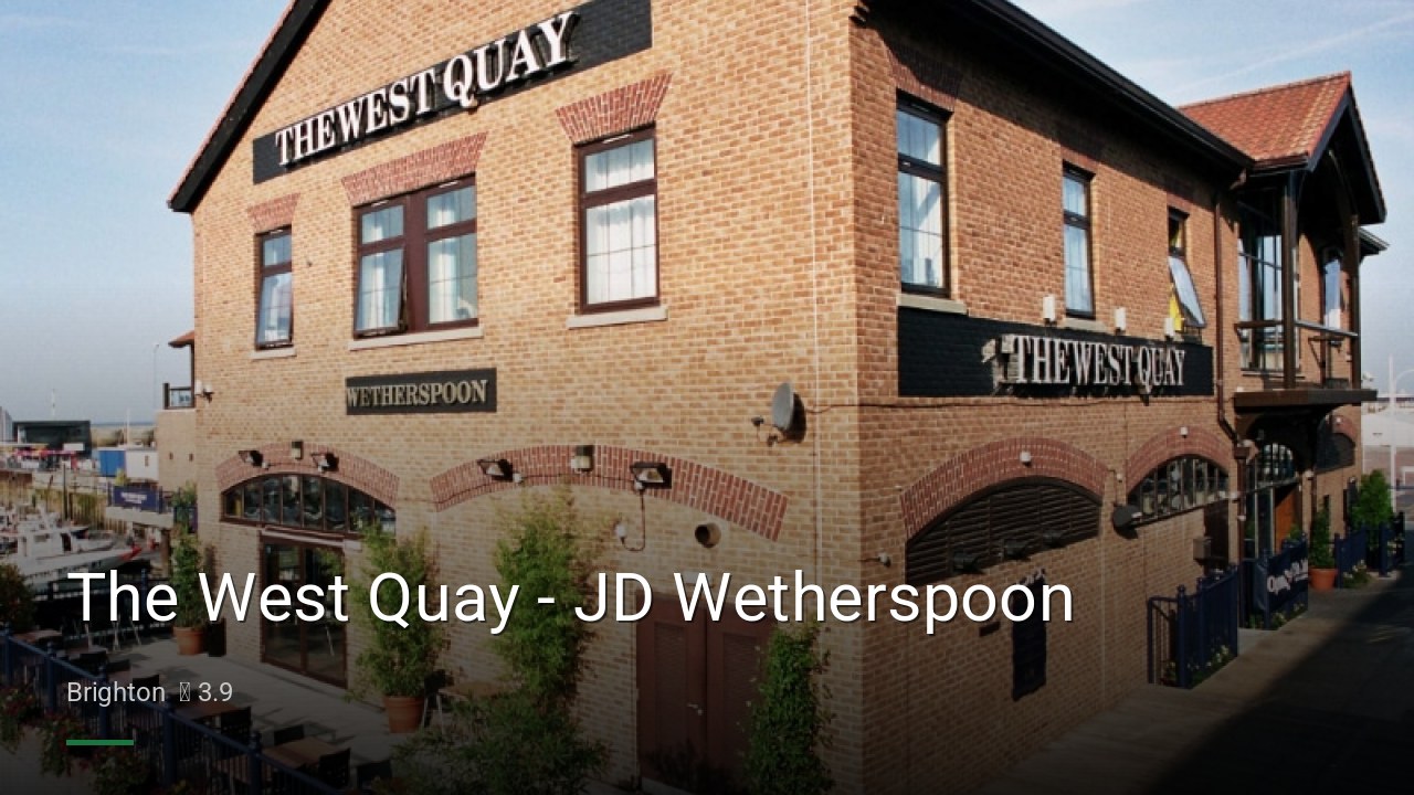 The West Quay - JD Wetherspoon - Sports Bars in Brighton