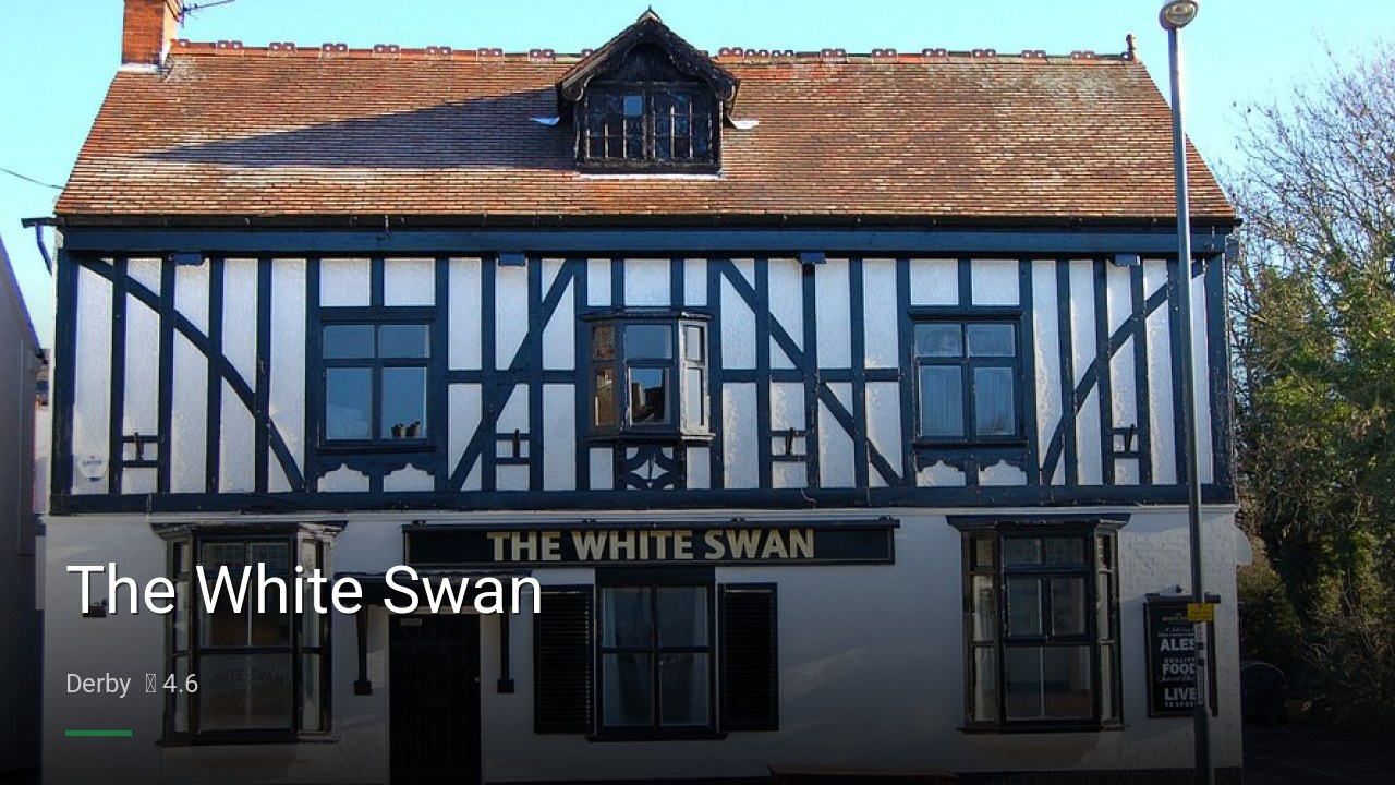 The White Swan - Sports Bars in Derby