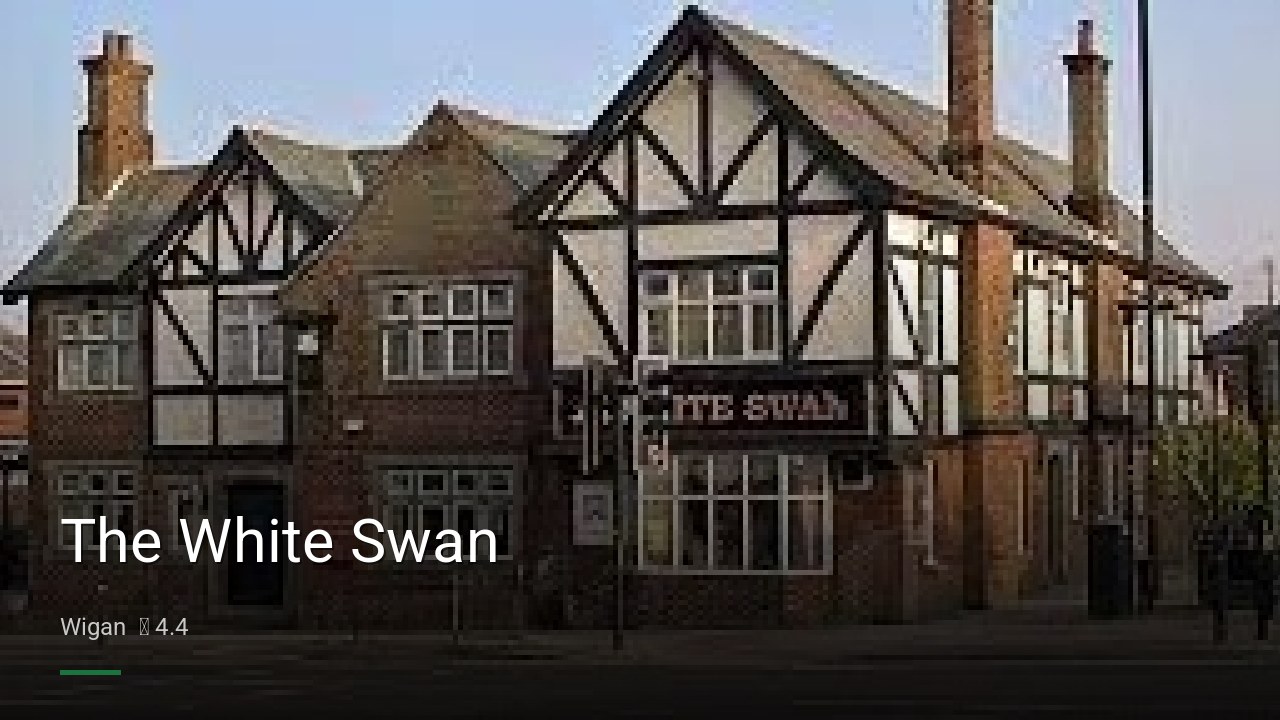 The White Swan - Sports Bars in Wigan