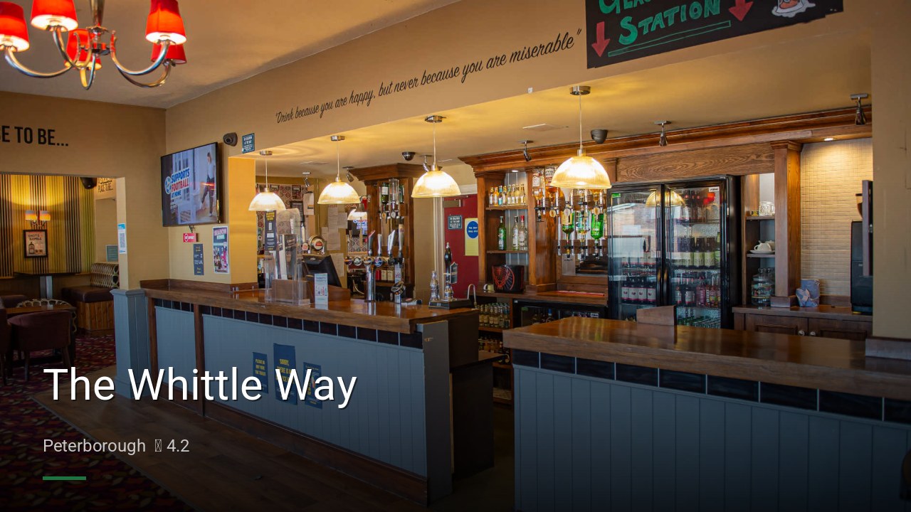The Whittle Way - Sports Bars in Peterborough