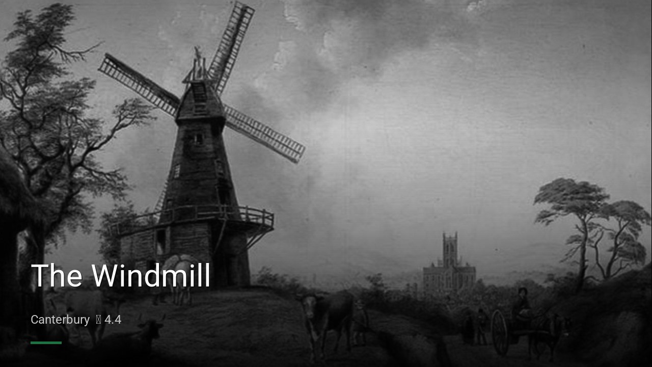 The Windmill - Sports Bars in Canterbury