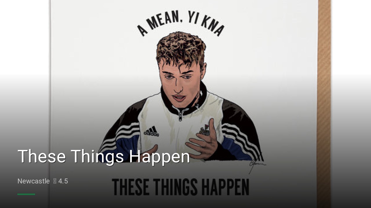 These Things Happen - Sports Bars in Newcastle