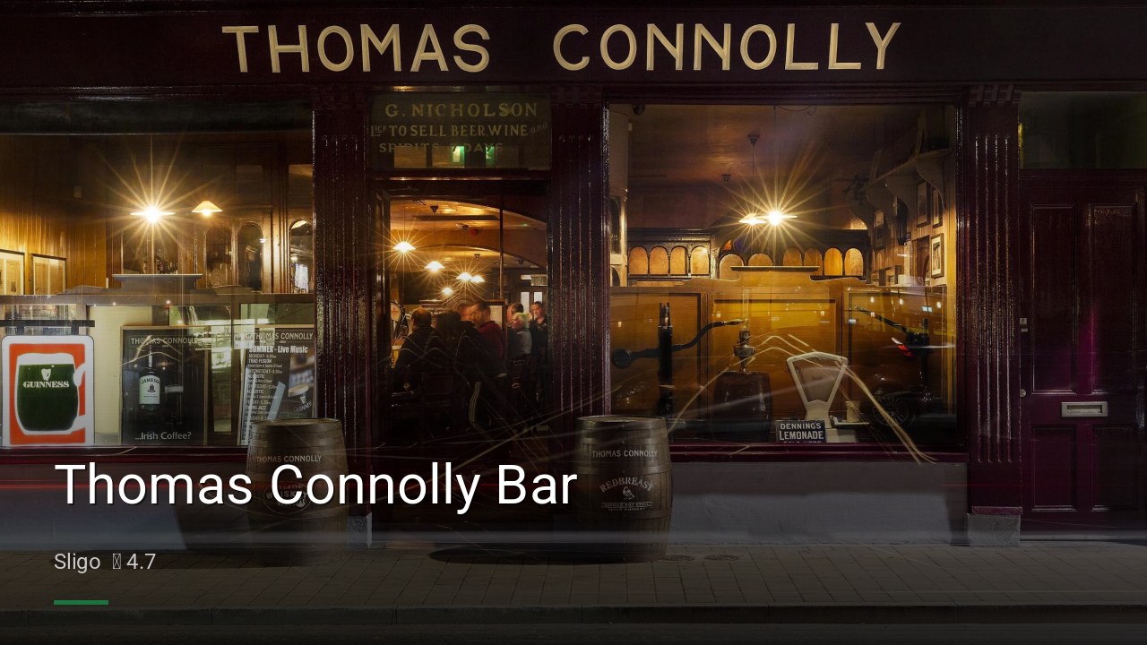 Thomas Connolly Bar - Sports Bars in Sligo