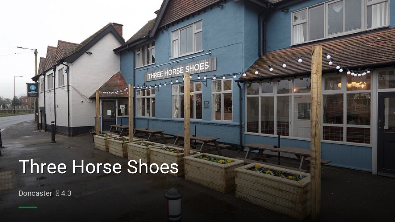 Three Horse Shoes - Sports Bars in Doncaster