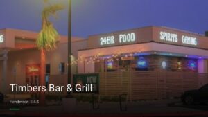 Timbers Bar & Grill — Sports bars in Henderson
