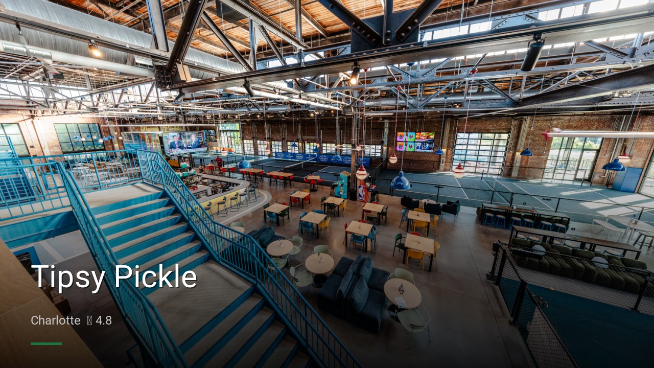 Tipsy Pickle - Sports Bars in Charlotte