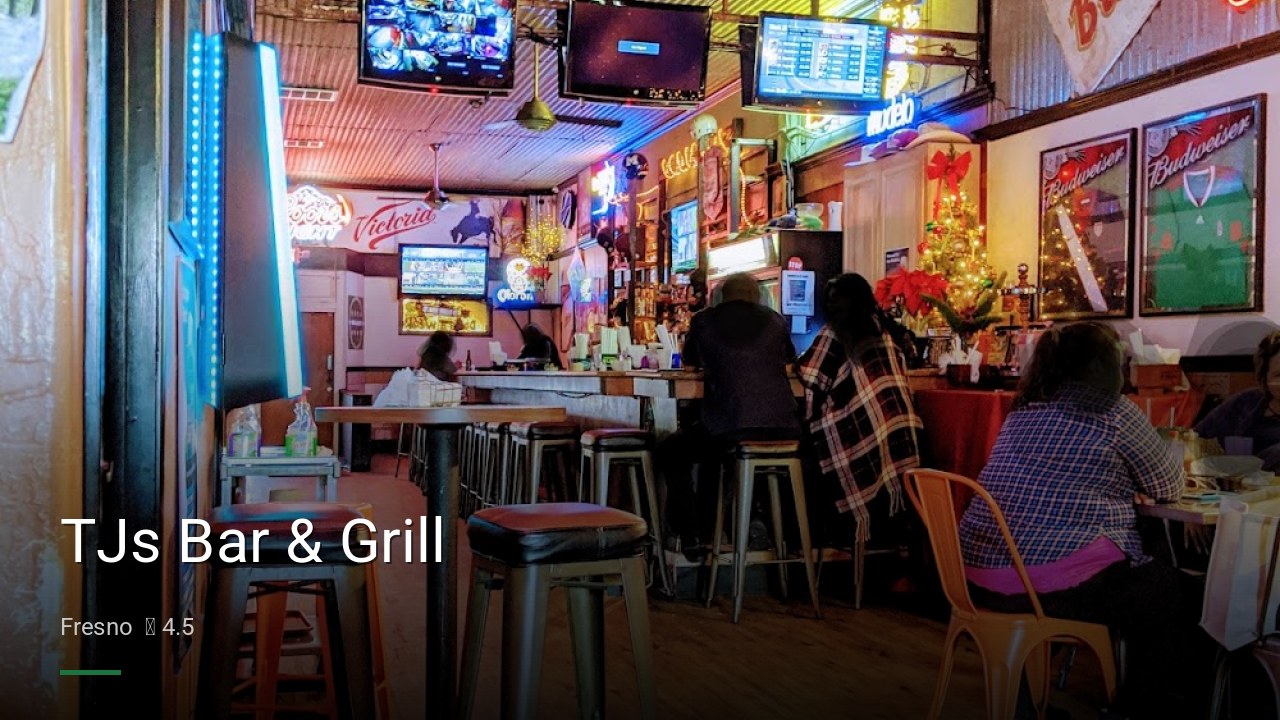 TJs Bar & Grill - Sports Bars in Fresno