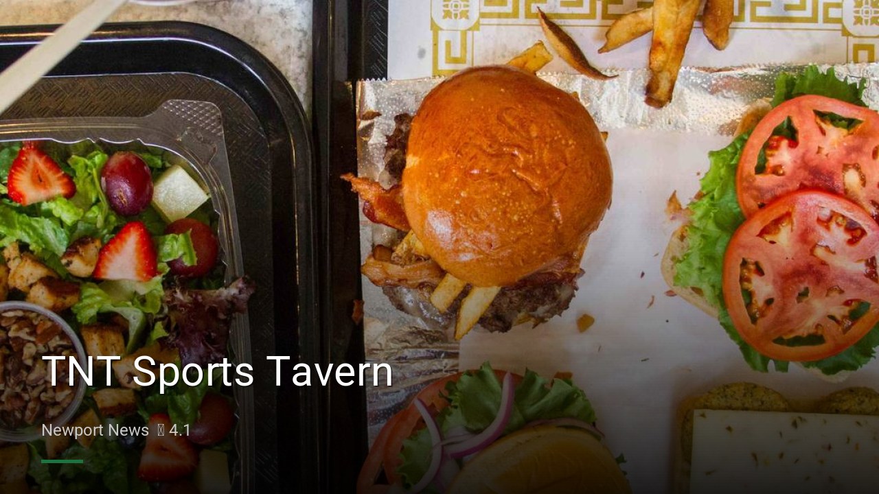 TNT Sports Tavern - Sports Bars in Newport News