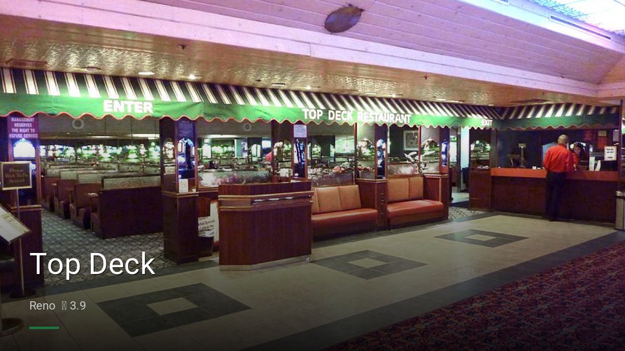 Top Deck - Sports Bars in Reno