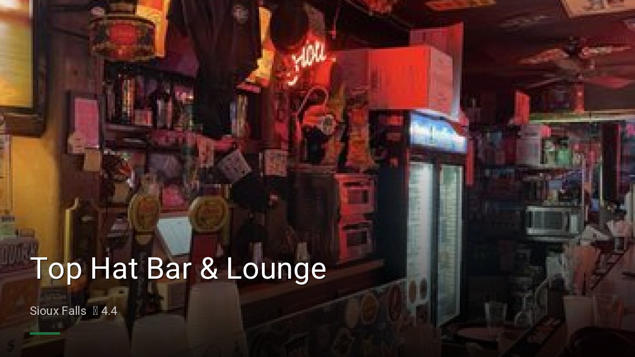 Top Hat Bar & Lounge - Sports Bars in Sioux Falls