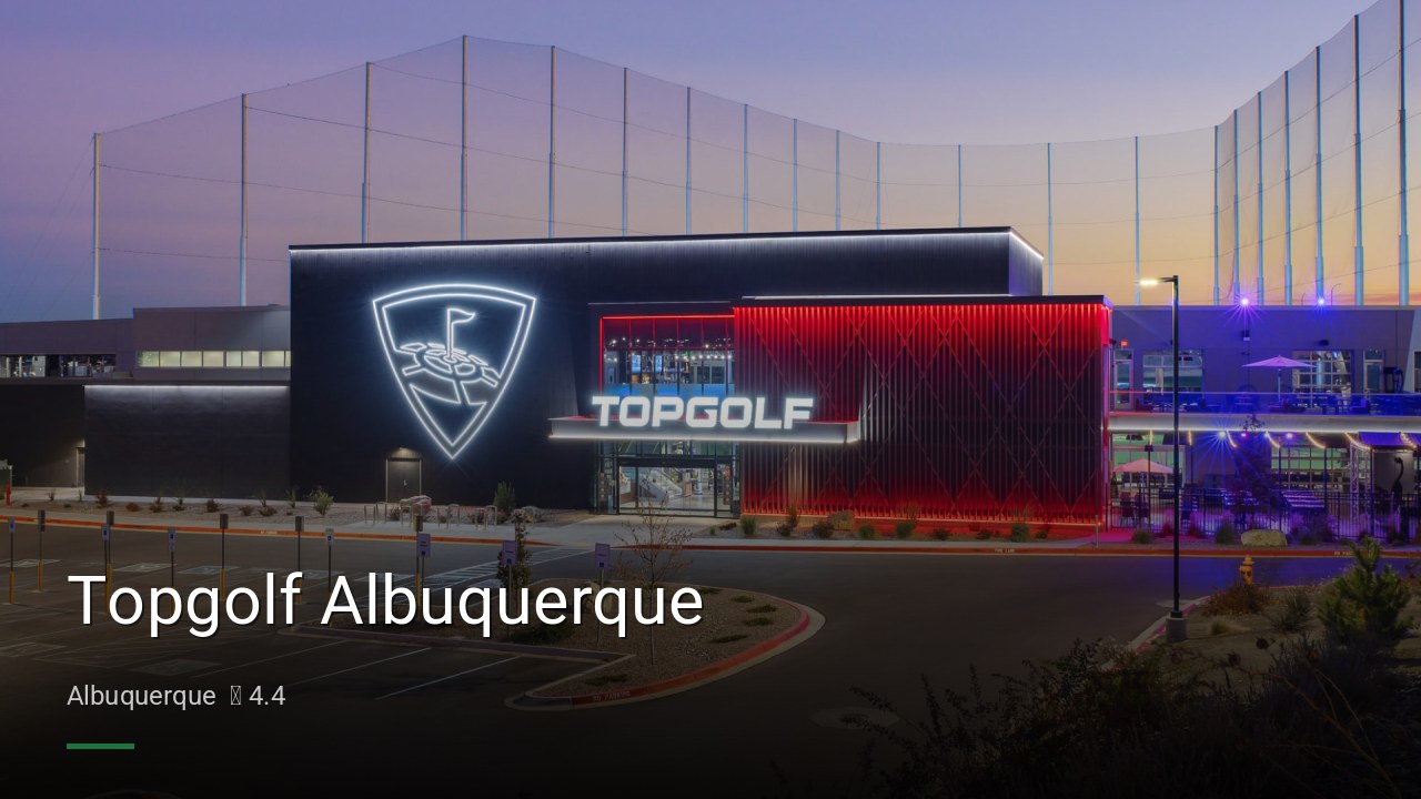 Topgolf Albuquerque - Sports Bars in Albuquerque