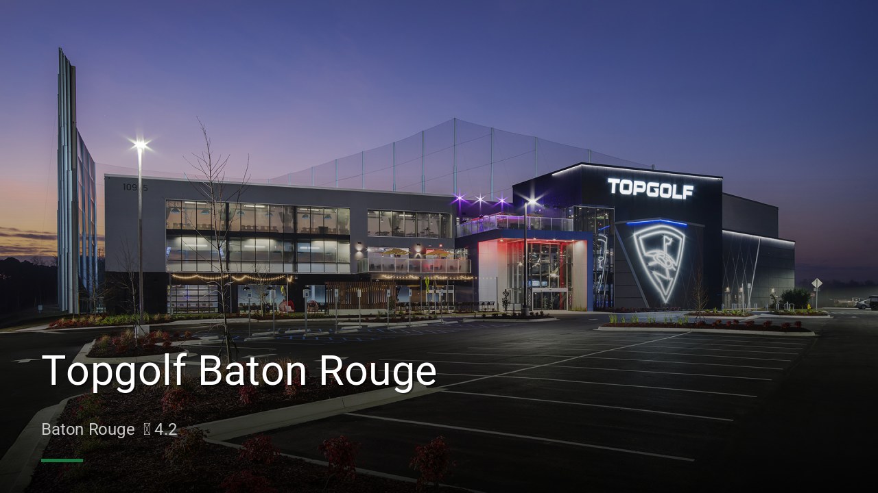 Topgolf Baton Rouge - Sports Bars in Baton Rouge