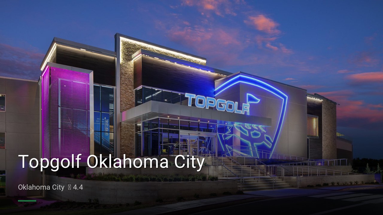 Topgolf Oklahoma City - Sports Bars in Oklahoma City