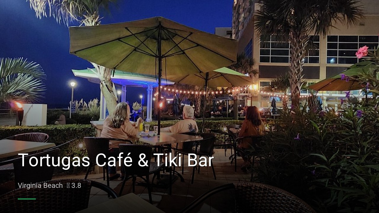 Tortugas Café & Tiki Bar - Sports Bars in Virginia Beach