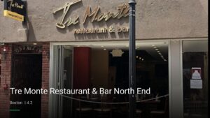 Tre Monte Restaurant & Bar North End — Sports bars in Boston