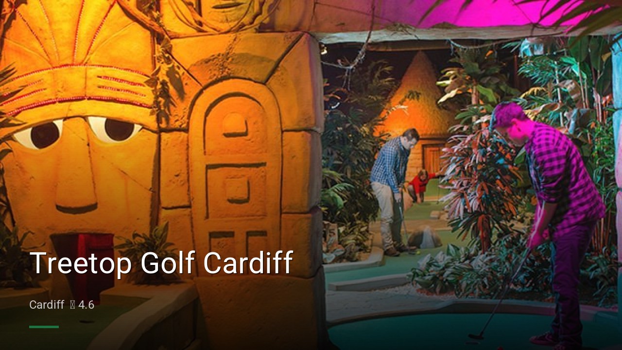 Treetop Golf Cardiff - Sports Bars in Cardiff