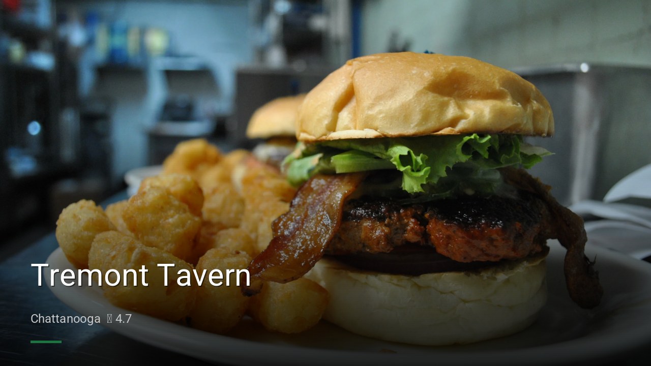 Tremont Tavern - Sports Bars in Chattanooga