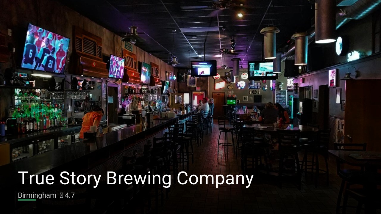 True Story Brewing Company — Sports bars in Birmingham