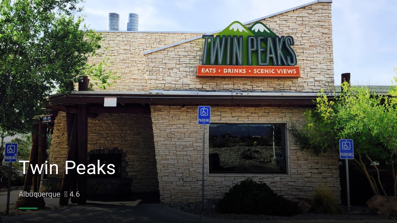 Twin Peaks - Sports Bars in Albuquerque