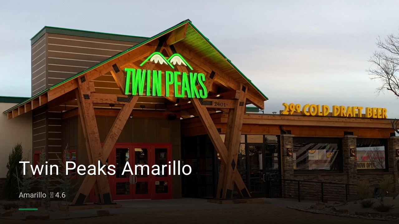 Twin Peaks Amarillo - Sports Bars in Amarillo