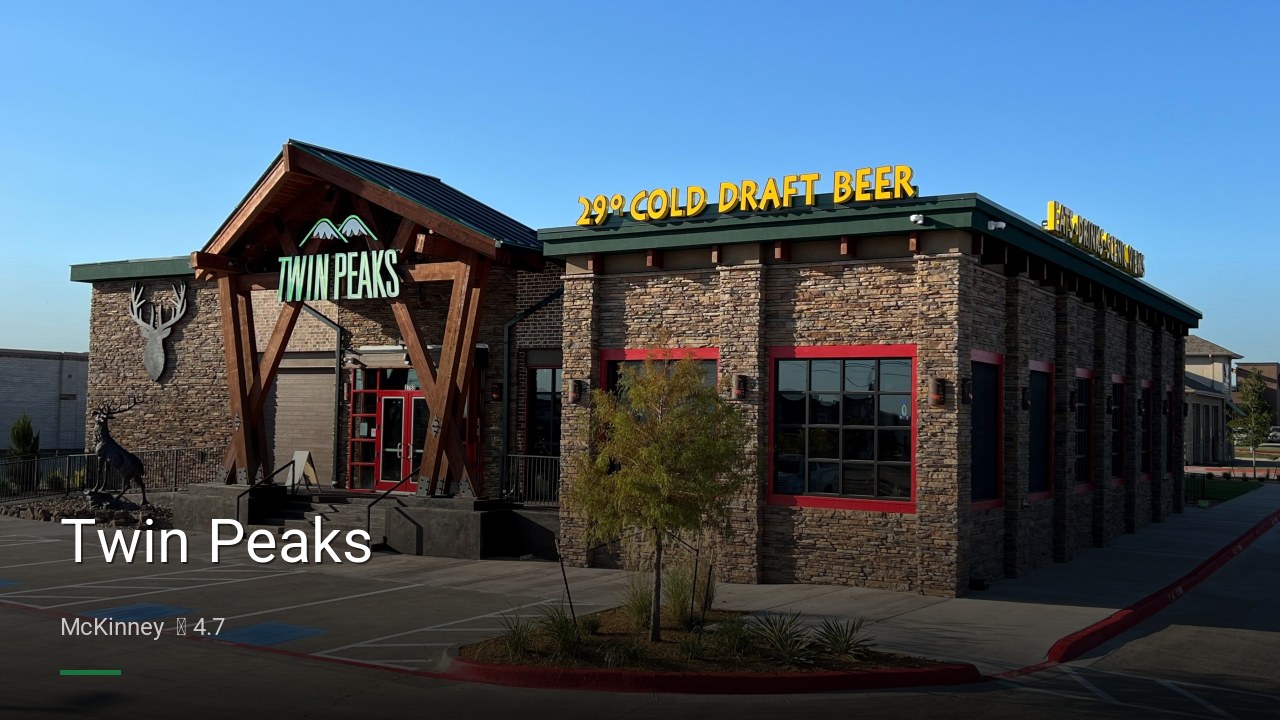 Twin Peaks - Sports Bars in McKinney