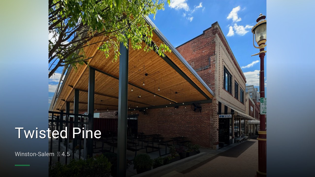 Twisted Pine - Sports Bars in Winston-Salem