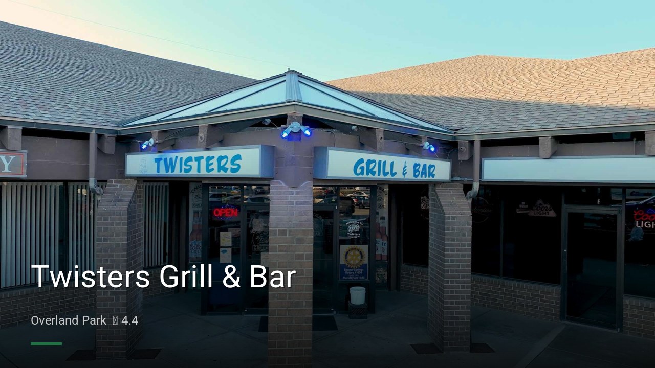 Twisters Grill & Bar - Sports Bars in Overland Park