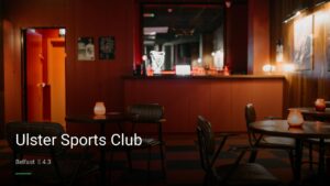 Ulster Sports Club — Pubs in Belfast
