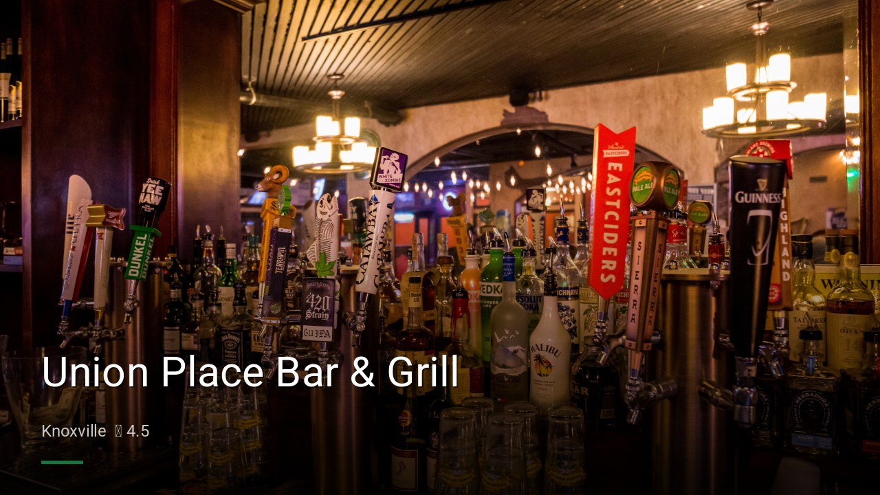 Union Place Bar & Grill - Sports Bars in Knoxville