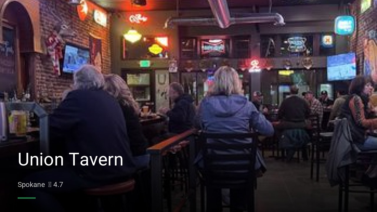 Union Tavern - Sports Bars in Spokane