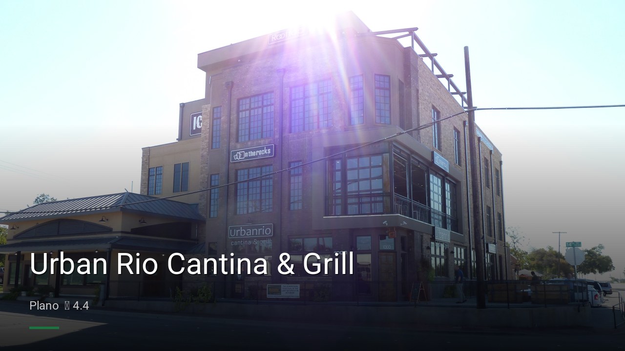 Urban Rio Cantina & Grill - Sports Bars in Plano
