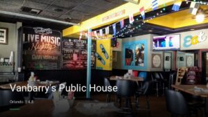 Vanbarry’s Public House — Sports bars in Orlando