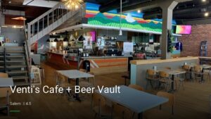 Venti’s Cafe + Beer Vault — Sports bars in Salem