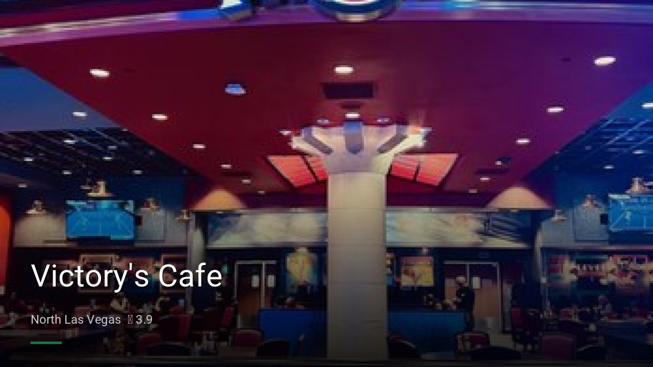 Victory's Cafe - Sports Bars in North Las Vegas