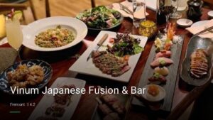 Vinum Japanese Fusion & Bar — Sports bars in Fremont