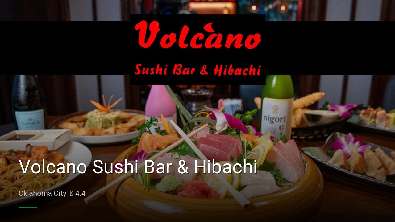 Volcano Sushi Bar & Hibachi - Sports Bars in Oklahoma City
