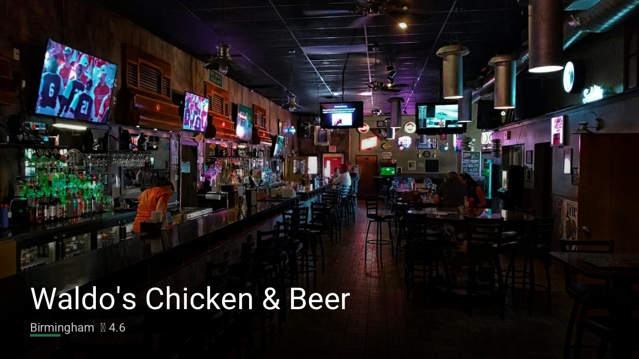Waldo’s Chicken & Beer — Sports bars in Birmingham