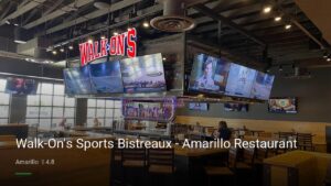 Walk-On’s Sports Bistreaux – Amarillo Restaurant — Sports bars in Amarillo