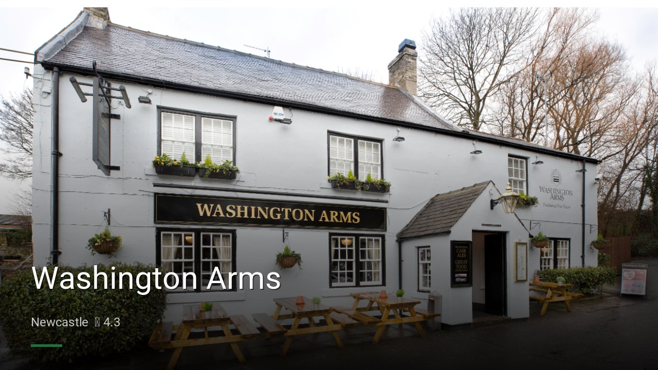 Washington Arms - Sports Bars in Newcastle