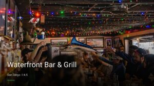 Waterfront Bar & Grill — Sports bars in San Diego