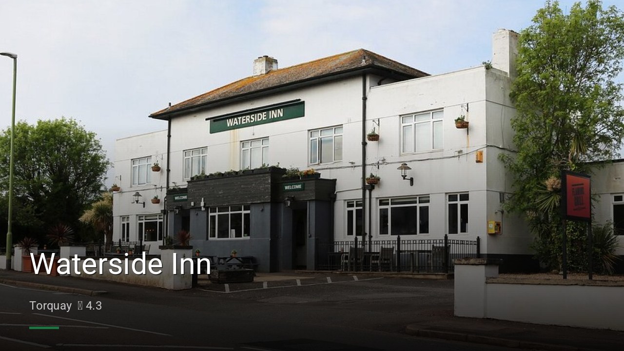 Waterside Inn - Sports Bars in Torquay