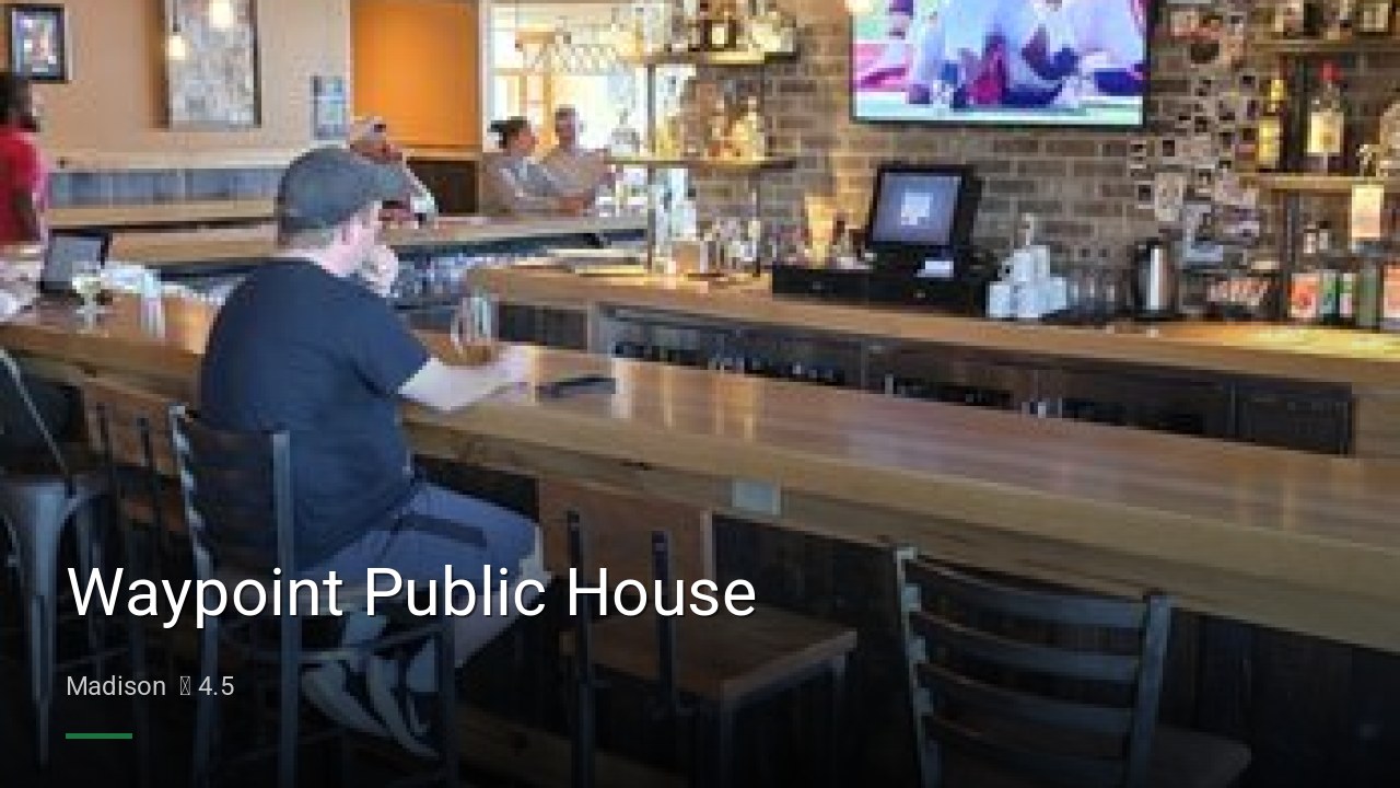 Waypoint Public House - Sports Bars in Madison